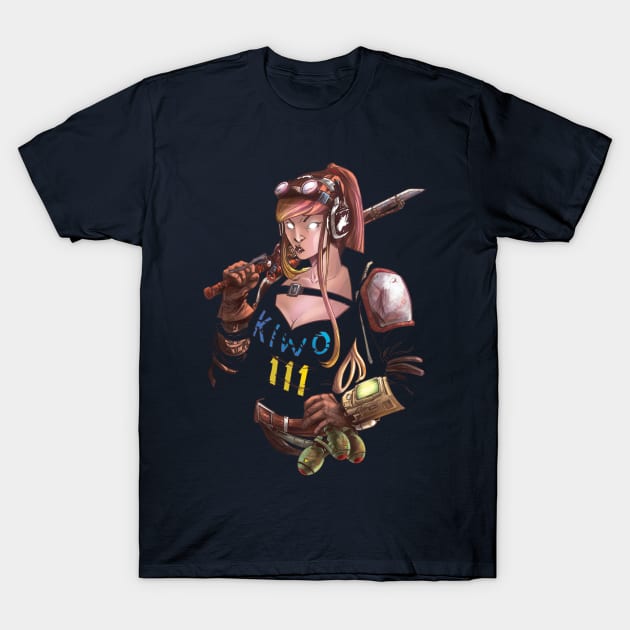 Battleworn Kiwo T-Shirt by Kiwo